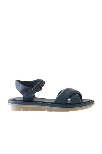 Bueno Shoes Sandale de damă din piele albastre - 01wu5901