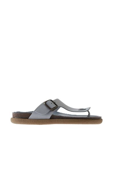 Bueno Shoes Γυναικείες σαγιονάρες μπλε Nubuck - 01ws11002