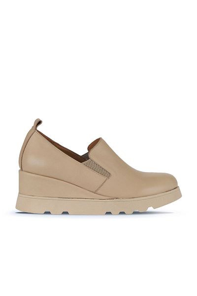 Bueno Shoes Дамски обувки от норка с нисък ток - 01wz7205