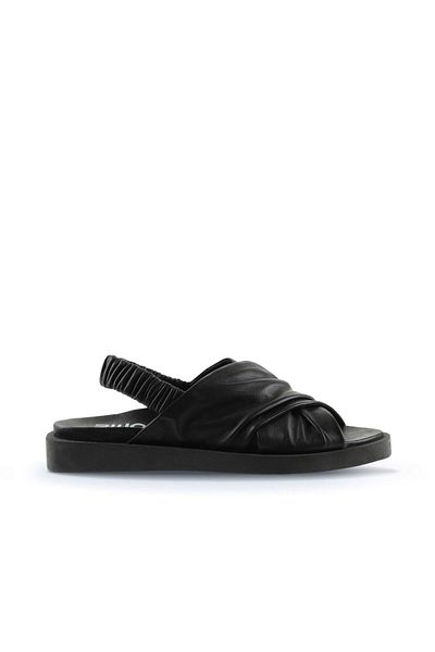 Bueno Shoes Sandale de damă din piele negre - 01wu3309