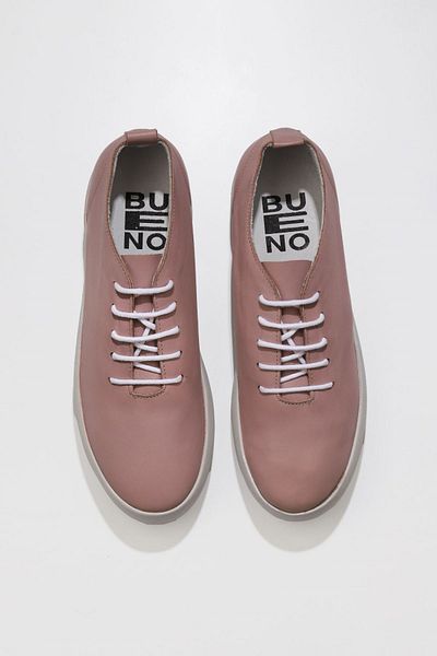 Bueno Shoes Dusty Rose Leather Γυναικεία Παπούτσια - Wedge Heel, 01ws10701