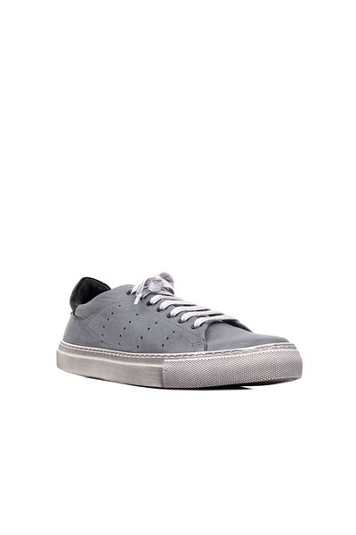 Bueno Shoes Ανδρικά Αθλητικά Παπούτσια Γκρι Δερμάτινα - 01mq10706