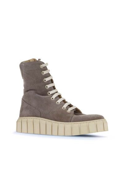 Bueno Shoes Vizon Açık Süet Kadın Spor Bot 01wt3404