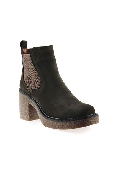 Bueno Shoes Khaki Suede Γυναικείες Μπότες 01wt2900 - Γόβες