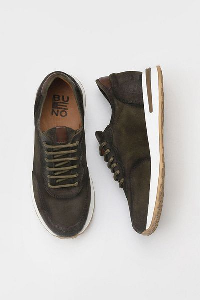 Bueno Shoes Ανδρικά αθλητικά παπούτσια 01mv11500 - Khaki Suede