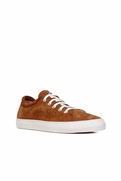 Bueno Shoes Мъжки ежедневни обувки от набук - кафяви 01mq10704
