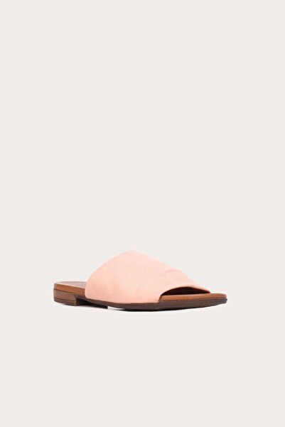 BUENO شبشب نسائي مسطح من الجلد البودرة - أحذية 01wn0204