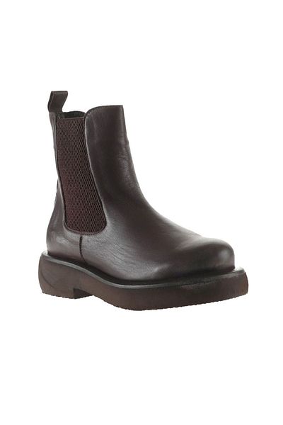 Bueno Shoes 01wt0508 Μοντέλο Καφέ Δερμάτινες Γυναικείες Μπότες