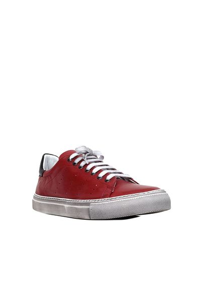 Bueno Shoes Kırmızı Deri Erkek Spor Ayakkabı 01mq10706