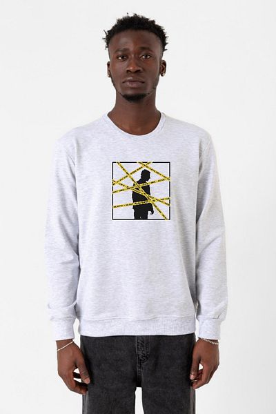 Tshirthane Ανδρικό φούτερ 2ip The Mentalist Crime Scene Tape Karmelange