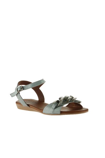 Bueno Shoes Sandale de damă din piele albastră - model 01wu7402