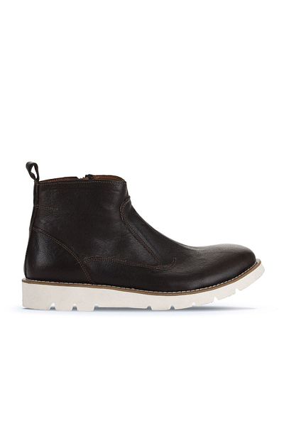 Bueno Shoes Ανδρικά αθλητικά μποτάκια - Καφέ Npl Leather, Μοντέλο 01mr12201