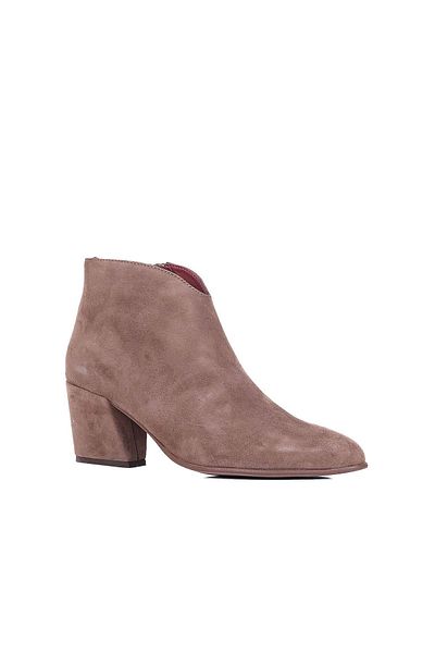 Bueno Shoes Γυναικεία παπούτσια με τακούνι Mink Suede - 01wr5102