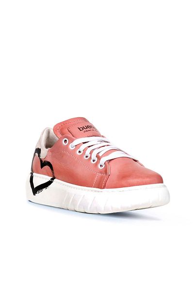 BUENO Shoes Pudra Deri Kadın Spor Ayakkabı 01wr4802
