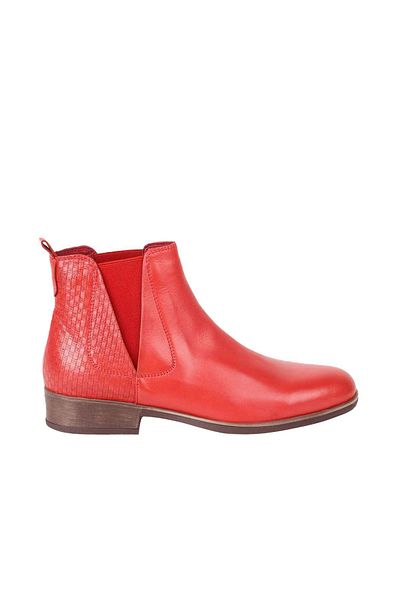 Bueno Shoes 01wr3321 Μοντέλο Κόκκινες Δερμάτινες Γυναικείες Μπότες