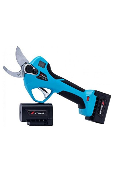 Energy Koham 32 Mm Sensörlü 3 Akülü Şarjlı Budama Makası Lcd Ekranlı