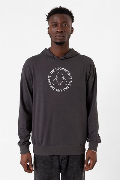 Tshirthane Ανδρικό καπνιστό με κουκούλα Dark The Beginning 2ip