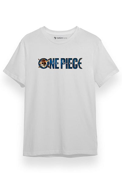Tshirthane Ανδρικό κοντομάνικο μπλουζάκι One Piece 2023 με λογότυπο