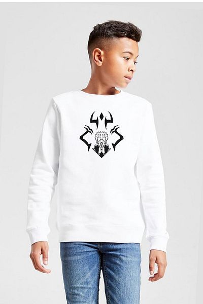 Tshirthane Jujutsu Kaisen Anime Sukuna Ryomen Unleash White Boy 2ip суичър