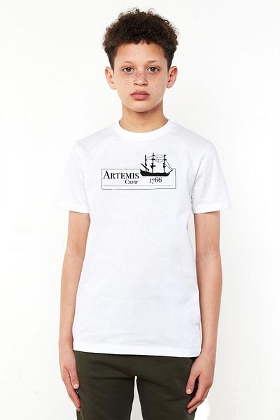 Tshirthane Tricou alb pentru copii Outlander Artemis Crew