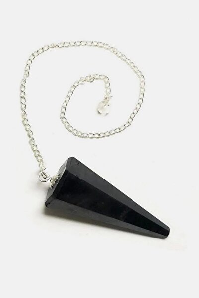 Pozitif Doğal Taş Doğal Şungit Taşı Pandül Sarkaç Shungite 218-6