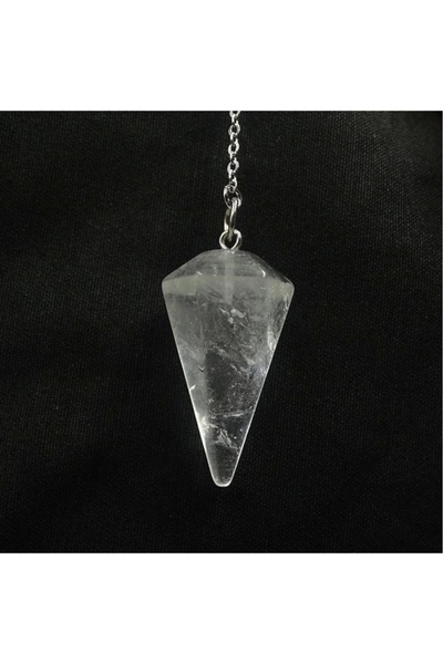 Pozitif Doğal Taş Kristal Kuvars Pandül - Sarkaç 201-2