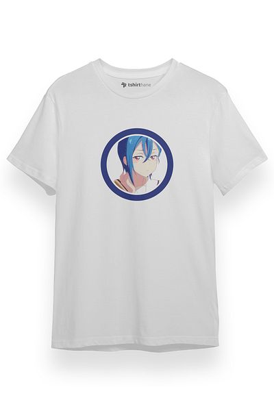 Tshirthane Love Live Anime Superstar Circle Μπλε Λευκό κοντομάνικο ανδρικό μπλουζάκι