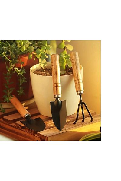Ethab Ticaret Portable Digging Shovel Rake Set
