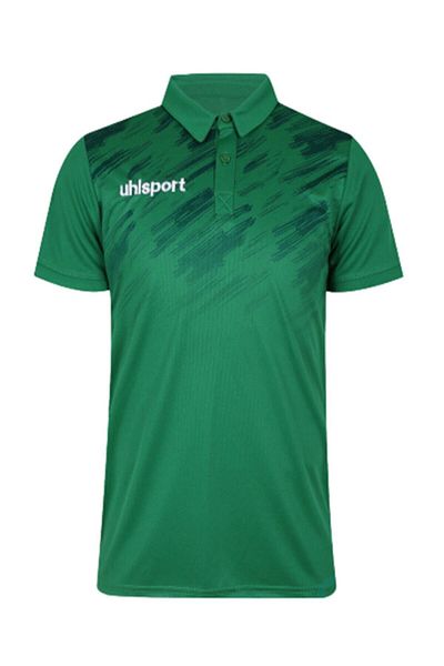UHLSPORT Πράσινο μπλουζάκι Polo - Brush 2021007