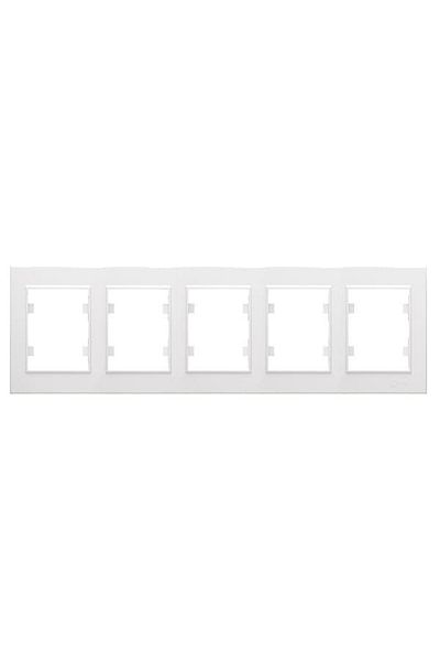 MAKEL White Karea - إطار Den235 مكون من خمس قطع