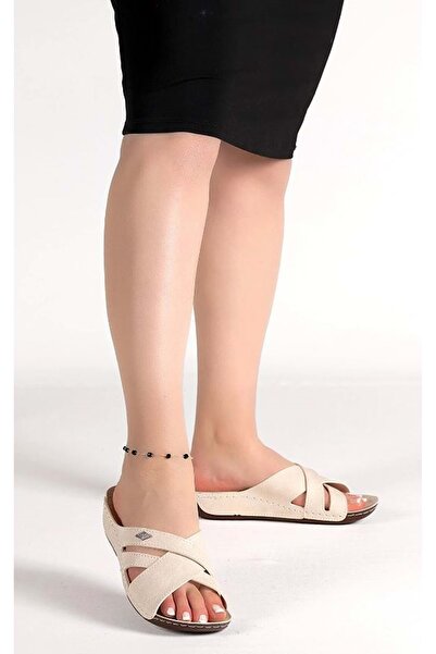 KOCAMANLAR Aryan 54-456 Жіночі ортопедичні капці БЕЖ