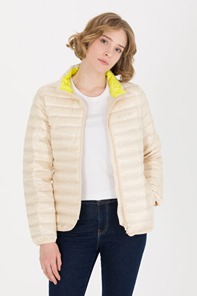 U.S. Polo Assn. معطف بيج نسائي 50262270 -VR011