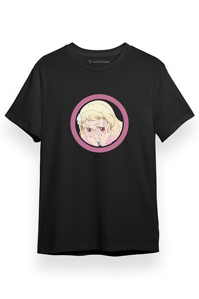 Tshirthane Love Live Anime Superstar Circle Ανδρικό μπλουζάκι με κοντό μανίκι σε ροζ μαύρο
