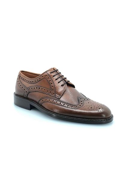 KOCAMANLAR Aronay 822 Jurdan Leather Shoes Ανδρικά Κλασικά Παπούτσια Tan