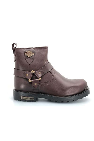 Kids Club Shoes Μπότες κινητήρα Dallas Halley από 100% γνήσιο δέρμα - Brown Detector 712
