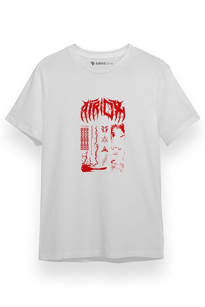 Tshirthane Ανδρικό μπλουζάκι Halo Atriox Aesthetic Λευκό κοντομάνικο