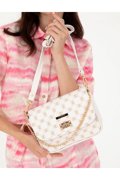 Pierre Cardin Cream Crossbody Bag 50288203 -Vr071