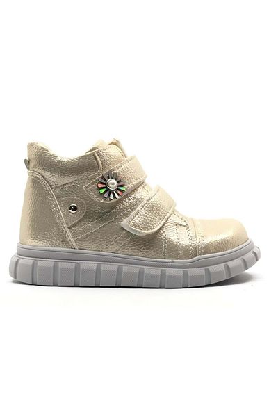 Kids Club Shoes Aydindas Double Velcro Girls' Boots GOLD