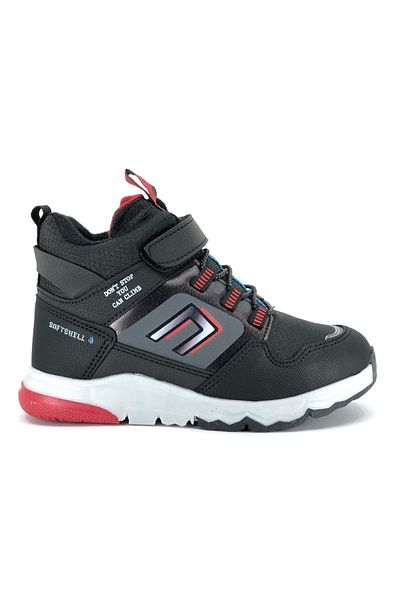 KOCAMANLAR Cool Trex Long Waterproof Outdoor Unisex Παιδικές Μπότες Μαύρες
