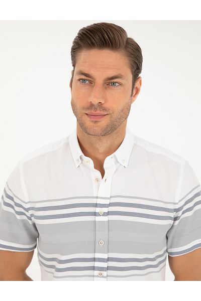 Pierre Cardin Μπλουζάκι με κοντό μανίκι Navy Blue Regular Fit 50296040-VR033