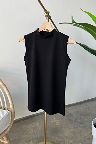 HAZA MODA Εσώρουχα Zero Sleeve στενά μαύρα