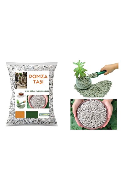 Tunç Botanik POMZA TAŞI 10 LİTRE 0-3 mm / DOĞAL TARIM POMZASI