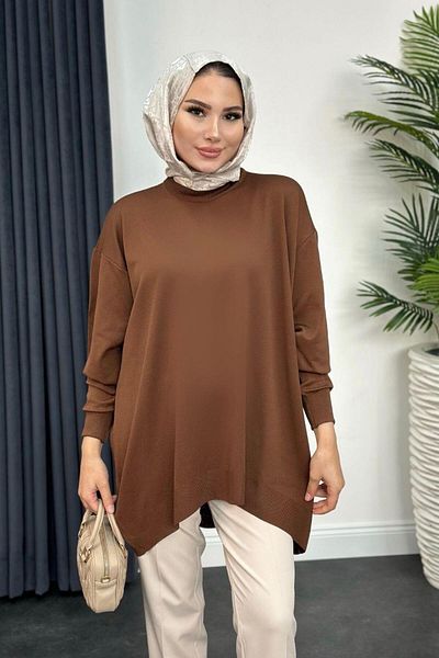 Şule Giyim Helana Tunic Brown