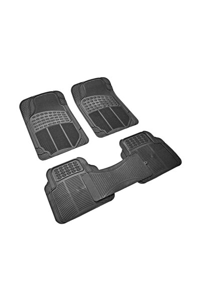 Carub Pvc Paspas Bademli Siyah Üniversal 5 Parça Br5010210