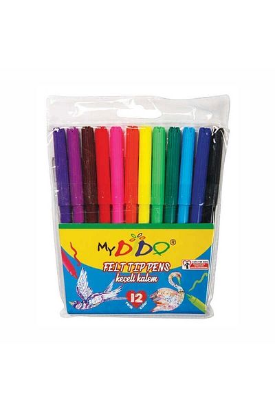 My Dido قلم ميديدو 12 لون - Südor Kk01