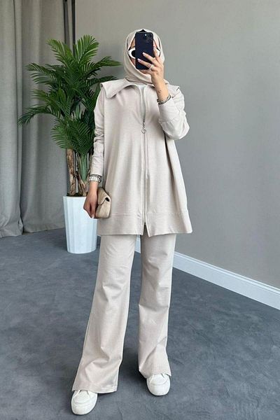 Şule Giyim Sailor Suit Beige