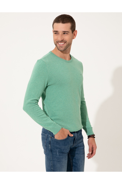 Pierre Cardin Πλεκτό πουλόβερ Mint Slim Fit Crew Neck 50257068 -vr090