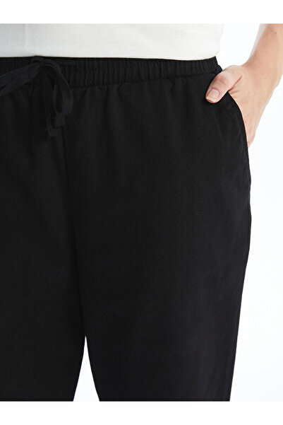 LC Waikiki Lcw Beli Lastikli Düz Gabardin Kadın Pantolon