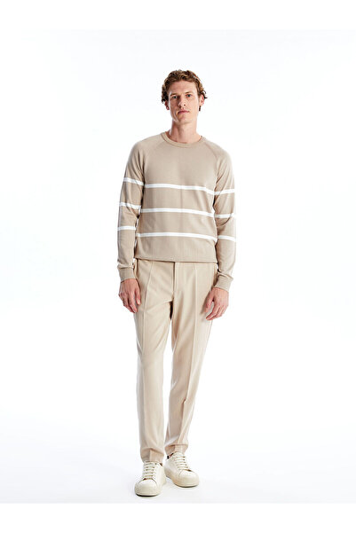 LC Waikiki LCWAIKIKI Classic Beige Men's Trousers - Standard Fit