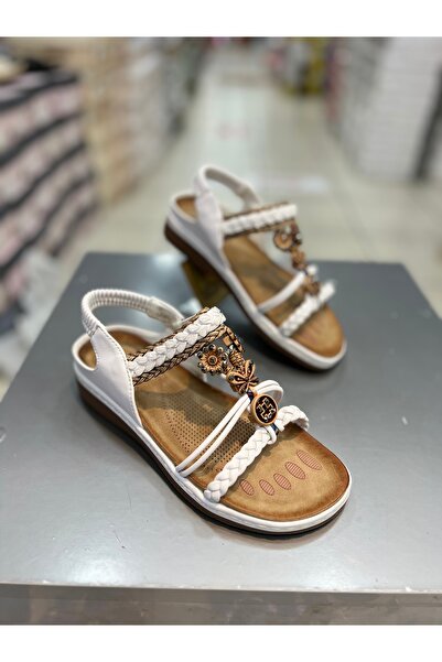 Guja Sandale elegante pentru femei, cu pietre elastice